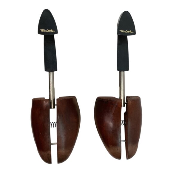 Vintage Thom McAn Split Toe Adjustable Shoe Keepers For Men's Shoes - Picture 3 of 4